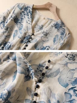 Short Sleeve Print Vintage Long Dresses For Women 2026 New Summer Fashion Casual Loose Dress Femme Robe Vestidos Elegant Clothes