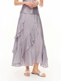 DUSHU 4XL 5XLSummer New 10 Women Breathable Series Clothing Female Cardigan Shirt Bottoms Sweater Skirt Trouser Jacket