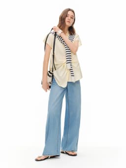 DUSHU 4XL 5XLSummer New 10 Women Breathable Series Clothing Female Cardigan Shirt Bottoms Sweater Skirt Trouser Jacket