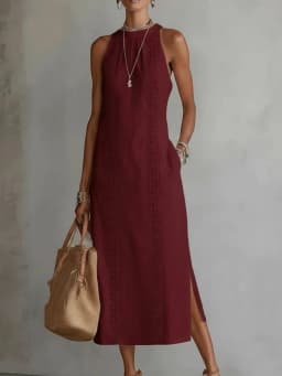 Fashion Lace Slim Maxi Dress Women Summer 2026 Casual White Sleeveless Off Shoulder Long Dresses Elegant