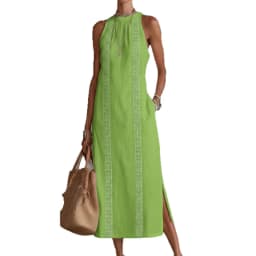 Fashion Lace Slim Maxi Dress Women Summer 2026 Casual White Sleeveless Off Shoulder Long Dresses Elegant