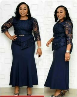 4XL 5XL Plus Size 2025 Christmas Dresses Women O Neck 3/4 Sleeve Long Maxi Dress Fashion Lace Patchwork Night Party Dress