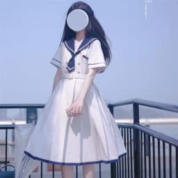 2024 New Japanese Academic Style Sweet Women's Dress Sailor Collar Kawaii Vestidos Female Lolita Dresses Summer Cute Women's JK