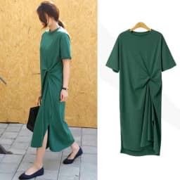 Loose Long Sleeveless Women's T-shirt Summer Korean Style plus Size Knee-Length Dress Milk Fiber Fabric Casual Casual Dress