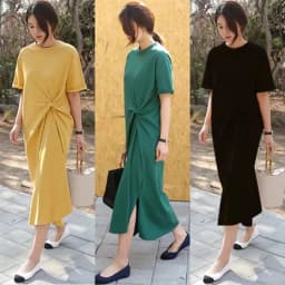 Loose Long Sleeveless Women's T-shirt Summer Korean Style plus Size Knee-Length Dress Milk Fiber Fabric Casual Casual Dress