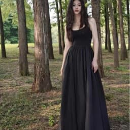 Black Strapless Long Dress Women Fashion Slim Sleeveless O-Neck High Waist Dresses Female 2026 Spring Summer new Party Vestidos