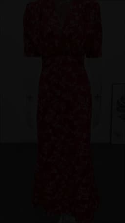 Sexy Deep V-neck Women's Floral Print Dresses 2026 Summer Elegant Waist-cinching Short Sleeve Pleated Long Robes Ladies Dress