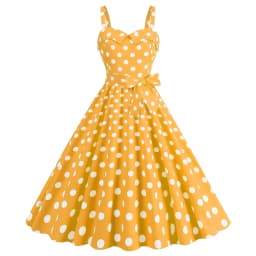Vintage Classical Polka Dot Printed Dress Women's Sexy Sling Strap Wrap Chest Dress Valentine's Day Streetwear Spring Summer