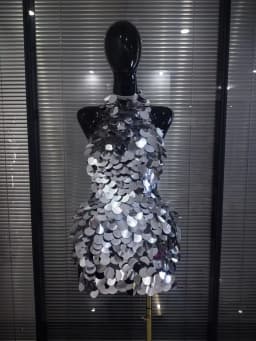 Shining Sequins Women Sexy Halter Off the Shoulder Backless Bodycon Mini Dress Nightclub Party Celebrate Bar Singer Stage Wear