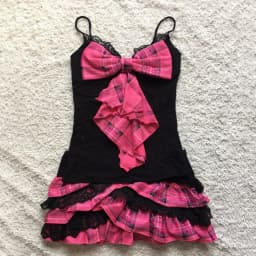Streetwear Y2K Dress Lace Harajuku Graphic Print Casual Hip Hop A-line skirt Unique Frock Gothic Retro Punk Braces skirt Fashion