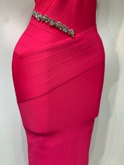 Women Sexy Backless Shinning Crystal Bodycon Long Bandage Dresses Celebrate Birthday Elegant Evening Party Wedding Guest Gown