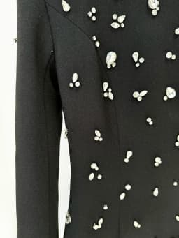 TOP QUALITY Newest 2026 Designer Fashion Women's Rhinestone Diamonds Beaded Long Maxi Dress
