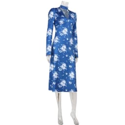 Printes Dresses For Women Fashion Sexy Streetwear Regular V-Neck Full Sleeves Bodycone Mid Vestidos Robes Female Casual Slim Fit