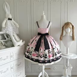 Japanese Kawaii Lolita Style Jsk Dress Women Sweet Cute Bow Lace Ruffles Party Mini Dresses Gothic Y2k Sleeveless Princess Dress