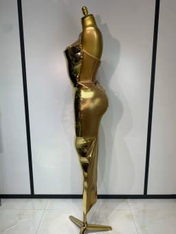 Women Luxury Gold Sequin Strapless Crystal Bodycon Y2K Evening Party Dress One Piece Celebrity Gala Gown Birthday Club Dress