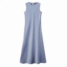 Summer Women Fashion Long Dress Elegance Soft Silk Satin Vest Dress Knitted Top Match Set Maxi Length Woman Chic Dress Set