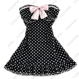 Polka dot Aesthetics Graphic Print Punk Y2K Dress Streetwear Rock Goth Braces skirt Vintage Cleanfit A-line skirt Hip Hop Frock