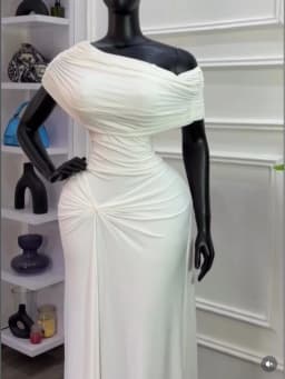 CM.YAYA Women Wraped Waist One Shoulder Ruched Stacked Bodycon Midi Long Maxi Dress 2026 Elegant Evening Birthday Party Dresses
