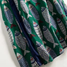 Fish Plaid Print Vintage Cotton Linen O-Neck Sleeveless A-Line Loose Women's Dress Korean Fashion Mid-Calf Dresses For Women