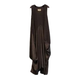 French Retro Vest Dress Summer Loose Cotton Patchwork Silk Suspender Dresses Women Irregular Flower Bud Vestidos