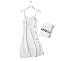 Silk Knitted Silk Dungaree Dress Slip Dress Lace Underskirt Nightdress 2021 New Fashion Women's Clothing