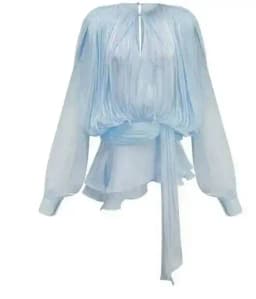 LGRQ 2026 New Summer Fashion Women Clothes Round Neck Lantern Sleeves Satin Short Dress With Shorts Under Two Pieces Set