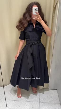 Elegant Short Sleeve Lapel Midi Dress For Women Chic Solid Single Breasted Waist Long Dress Lady Holiday Evening Party Vestidos