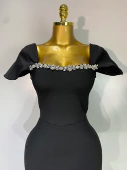 Women Celebrity Sexy Square Collar Bodycon Bandage Long Dress 2025 Luxury Birthday Dresses Knitted Elegant Evening Party Outfit