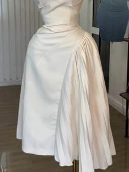 Fashion Sleeveless Midi Dresses for Women with Pleated Asymmetrical and Hollow Out Perfect for Cocktail Parties or Wedding Guest