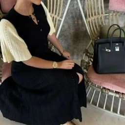 Elegant Knit Dress For Women White Slim O-neck Single Breasted Short Sleeve Long Dresses Female Spring Fashion Lady Robe T88X
