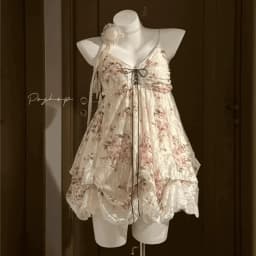 New Vintage Summer Women Sets Elegant Ruffle Lace Chiffon Design Mini Skirt Suit Fairy Female Sweet Korean Fashion Outfits 2025