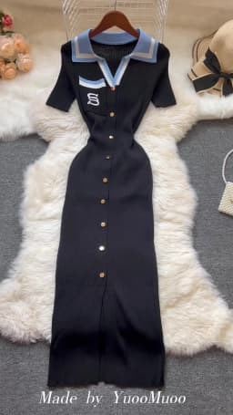 YuooMuoo Brand Fashion Summer Knitted Dress Women 2025 New Y2K Embroidery Long Bodycon Sweater Dress Streetwear Lady Vestidos