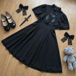 Gothic Y2K Summer Slim Lace Dress Women High Street Vintage Bow Thin Black Dresses Female Fashion Design 2026 Solid Outfits