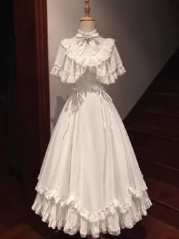 2026 Autumn New Women's Midi Dress French Vintage Lace Evening Gown Romantic Fairy Princess Style Elegant Party Formal Wear