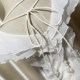 DEAT Fashion Petal Ruffles Edge Off Shoulder Dress Women's V-neck Sleeveless High Waist Irregular Mini Dresses Summer 7AB9438