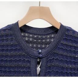 Spring Summer Fashion Temperament Knitted Dress Women Elegant Hollow Out Short Sleeve O-neck Single Breasted Long Robe Ladies