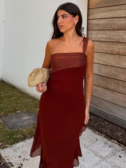 One-shoulder Shiny Chiffon Dress for Women Slim Sleeveless Cascading Ruffle Maxi Dresses 2026 Summer Vacation Party Lady Robes