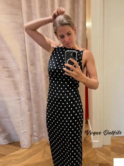 Vintage Beads Backless Black Women's Summer Dress Square Collar Sleeveless Beach Sling Sundress 2026 Lady Holiday Party Robes