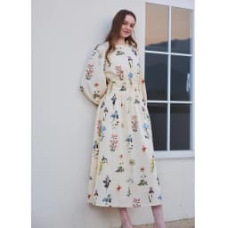 AP SS26 Women Smock Floral Dress Sweet Style