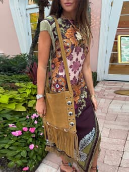 Elegant Printed Women's Dress Fringed Sleeveless Slim Irregular Lady Dresses 2026 Spring Summer Chic Female Holiday Robe