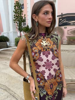 Elegant Printed Women's Dress Fringed Sleeveless Slim Irregular Lady Dresses 2026 Spring Summer Chic Female Holiday Robe