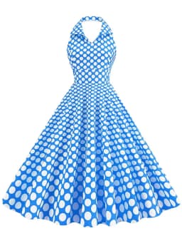 Hepburn Summer Dress Women Plaid Vintage Halter Robe Housewife Retro 50s 60s Midi Dresses Vestidos