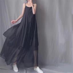 Summer New Women's Cotton Lin Dress Artistic Style Midi Skirt Sleeveless Strapless Uneven Hem Large Flounce Skirt