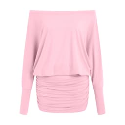 Fashion Off Shoulder Sheer Mini Dress Outfits For Women Hot Sexy Long Sleeve Ruched Party Dresses Bodycon Solid Color Robe Femme
