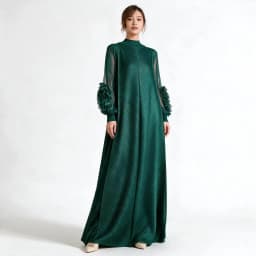 Miyake Pleated Heavy Industry Flower Disc Geometric Pleated Dress Versatile Age-reducing Mother Outfit 2025 for Women