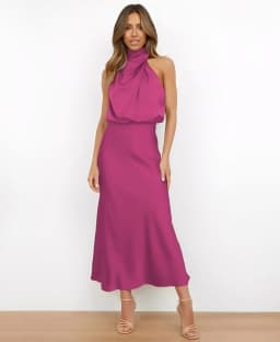 Summer Luxury Sleeveless Silk Satin Long Dress Women Elegant Off Shoulder Celebrity Evening Dress Partywear Lady Trumpet Dress
