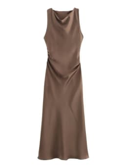 Satin Long Dresses for Women 2025 Summer Slip Midi Dress Woman Sexy Evening Party Dress Sleeveless Female Elegant Dresses
