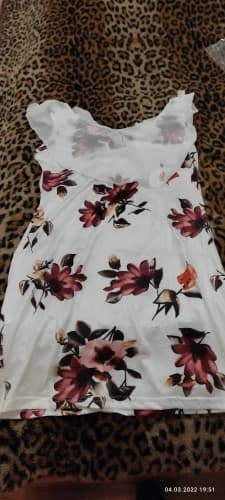 Dress Women Summer 2023 Sexy Floral Printing Splicing Printed Slim Mini O Neck Dresses Casual Vestidos ZCQZ9