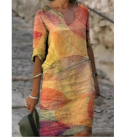 Women Loose Spring Vintage Ruffles Befree Dress Large Big Printed Sexy Summer Boho Casual Party Elegant Dresses Plus Sizes