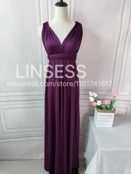 Rust Bridesmaid Dress Infinity Multiway Maxi Bridesmaid Dress Formal Wrap Wedding Evening Dress Wedding Cocktail Floor Length